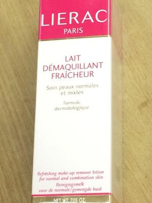LIERAC REFRESHING MAKE-UP REMOVER LOTION - NORMAL & COMBINATION SKIN - 7.05 OZ