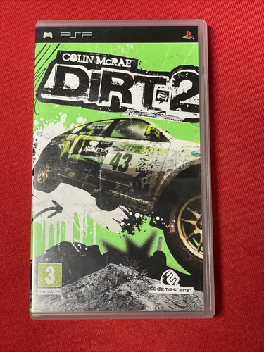 PSP Colin McRae Dirt 2 Euro Pal Works 🌎 Complete CIB Tested See Pics