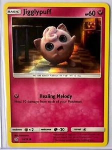 2019 Pokemon Sun /& Moon Detective Pikachu 14 Jigglypuff-Holo PSA 8.5 NM-MT+