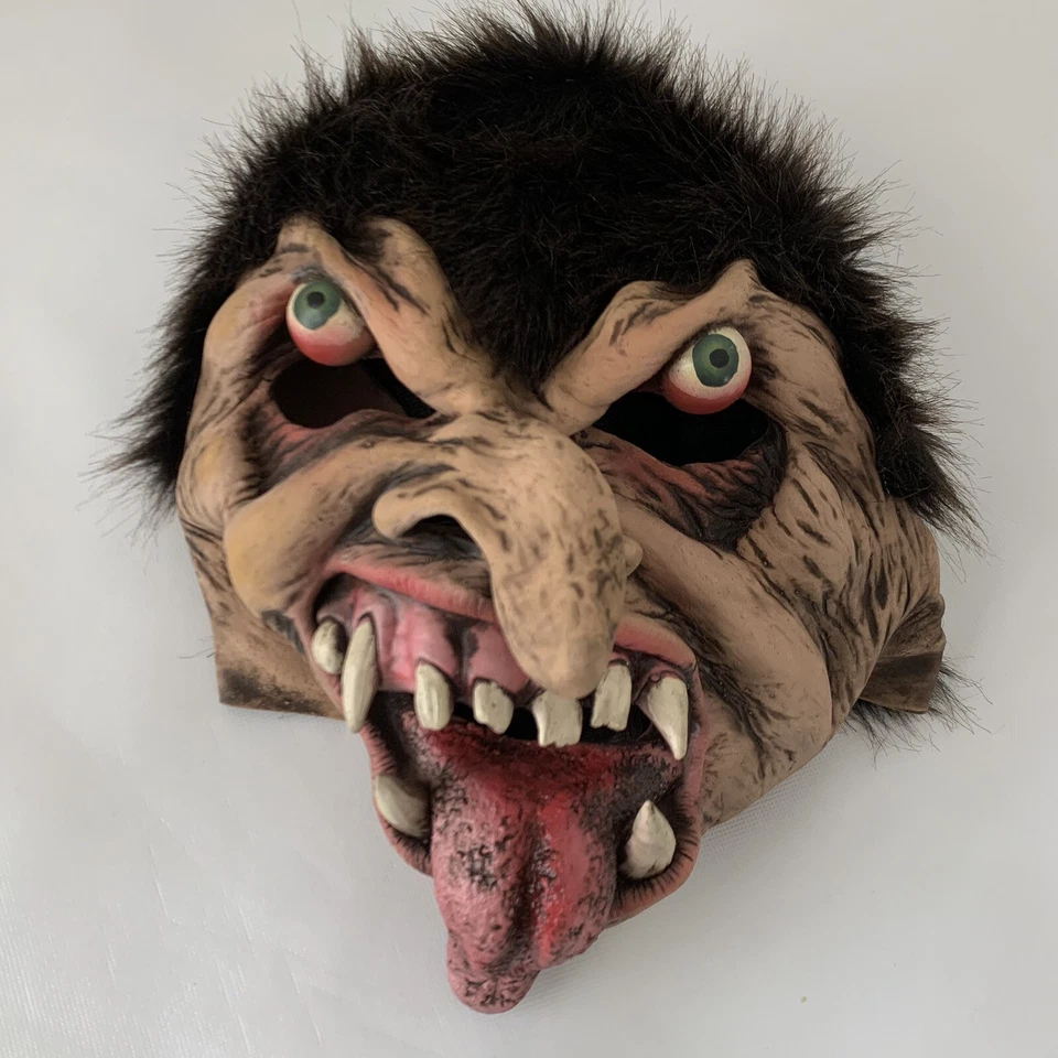 Liquor Devious Fiend Mask Adult One Size Halloween Horror Latex Zombie Scary - Image 2 of 4