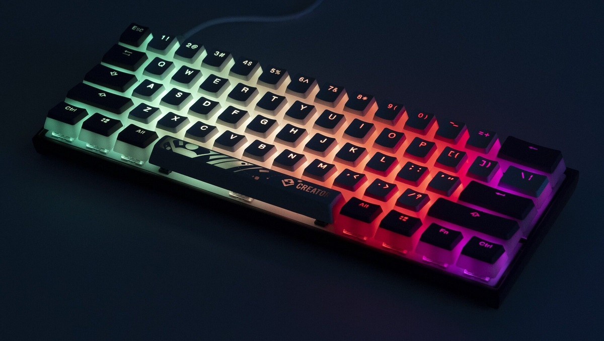 Ducky x MK Creator Mecha Mini RGB 60% Double Shot Pudding