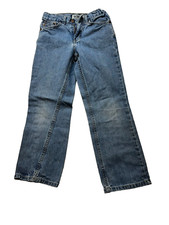 Urban Pipeline Boys Size 10 Slim Adjustable Waist Straight Denim Blue Jeans