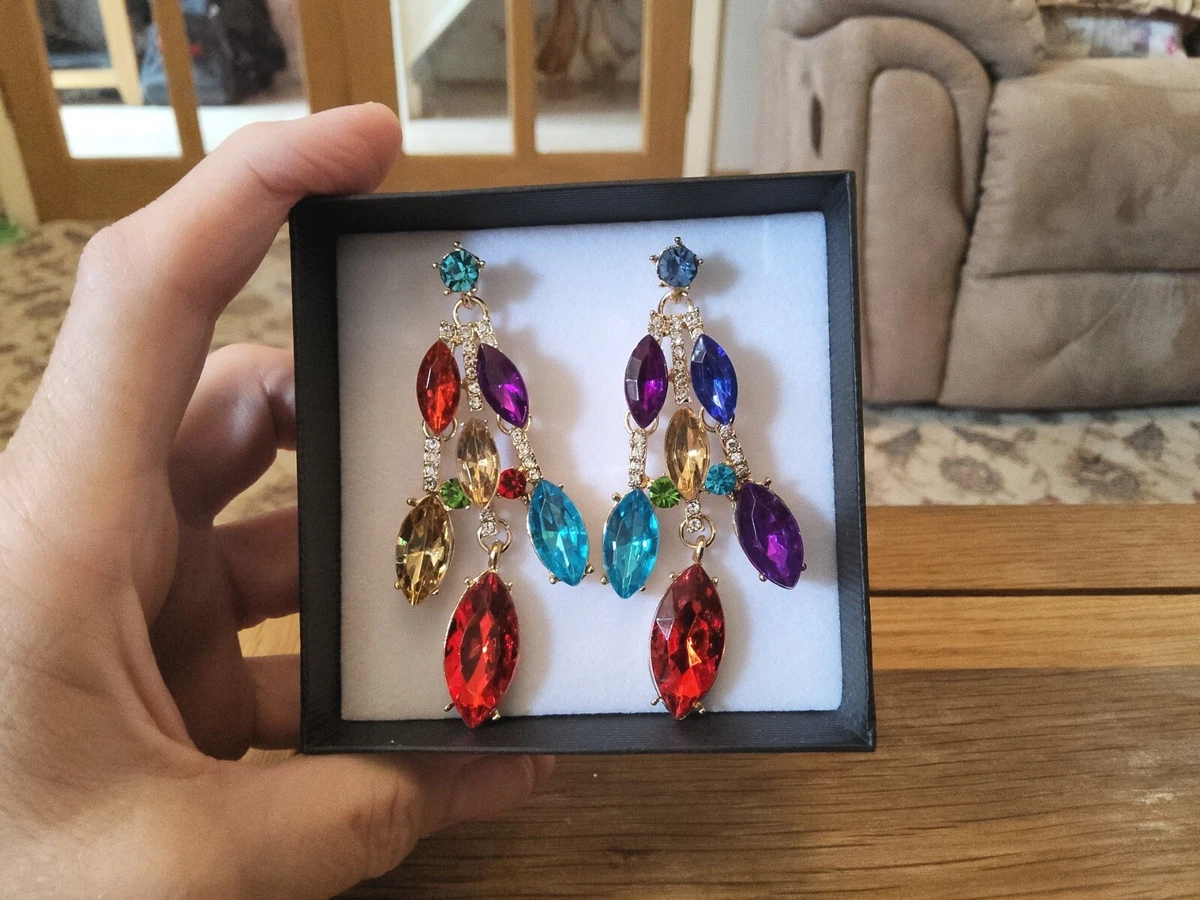 Statement earrings best sale ebay