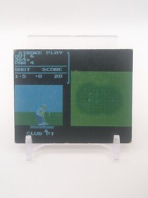 GOLF #41 Family Computer Card Menko Amada Famicom Konami Vintage 1985 Japan A5