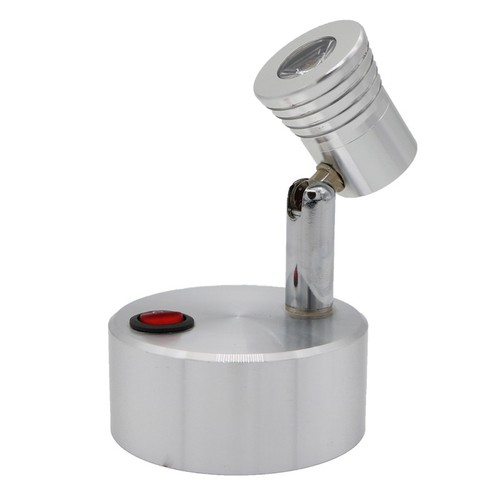 3W LED Picture Light Battery-Powered Lamp Table Spotlight On/Off Button Showcase - Picture 19 of 20
