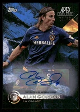 2016 Topps Apex MLS Alan Gordon Auto Autographs Blue AU,SN #87 Card #/99