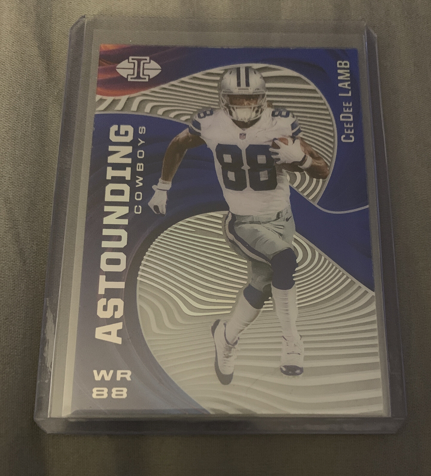 CeeDee Lamb Panini Illusions Astounding #A7 Light Blue