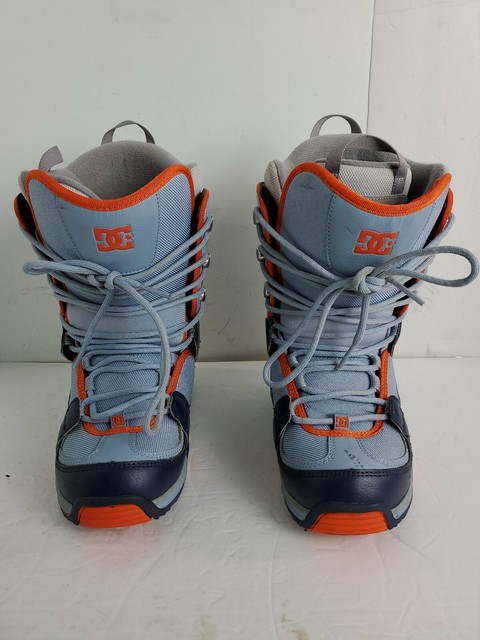 orange snowboard boots