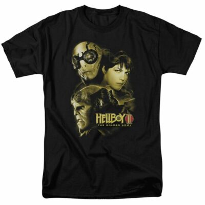 Hellboy 2 The Golden Army Ungodly Creatures T Shirt Mens Licensed 
