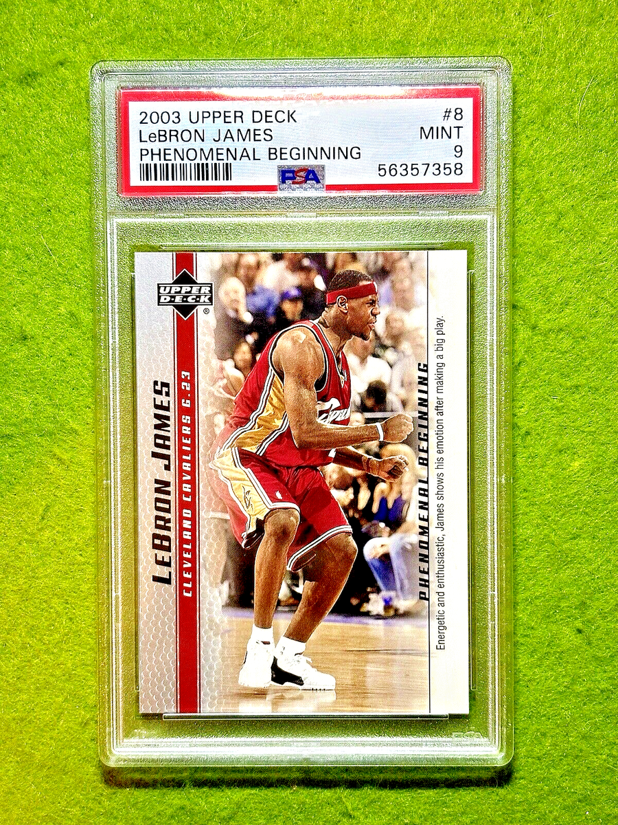 LEBRON JAMES ROOKIE CARD PSA 9 CAVS SP RC 2003 LeBron James