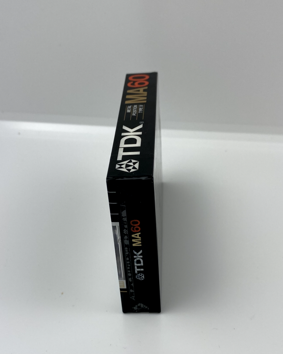 Sealed New TDK MA 60 TYPE IV 4 METAL BIAS BLANK CASSETTE