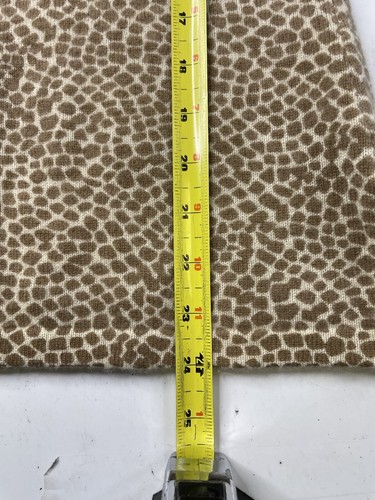 Saks Fifth Avenue Womens 100% Cashmere Sweater Shirt Leopard Cheetah Print Small - Picture 4 of 5