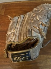 Vintage Wilson A2164 Baseball Glove - Jim Catfish Hunter Autograph Model RHT 10  
