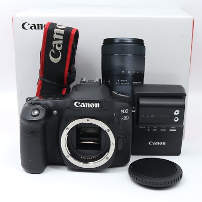 [Near Mint] Canon EOS 80D Digital SLR Camera Body Only (Shutter Count  25700) - Main Image
