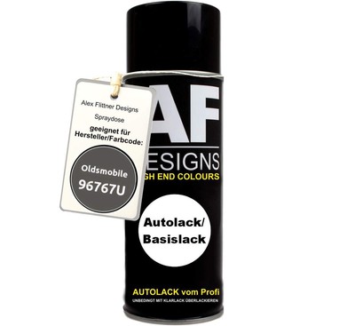 Für Oldsmobile 96767U Rusk Gray Metallic Spraydose Basislack Sprühdose 400ml