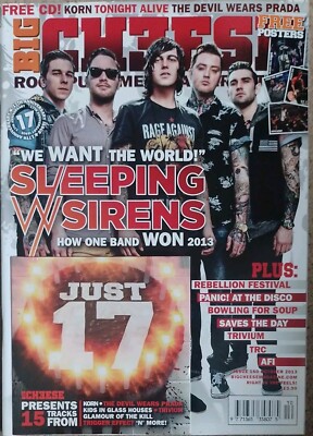 Big Cheese Magazine 160. Sweeping Sirens, Korn, Trivium, AFI.