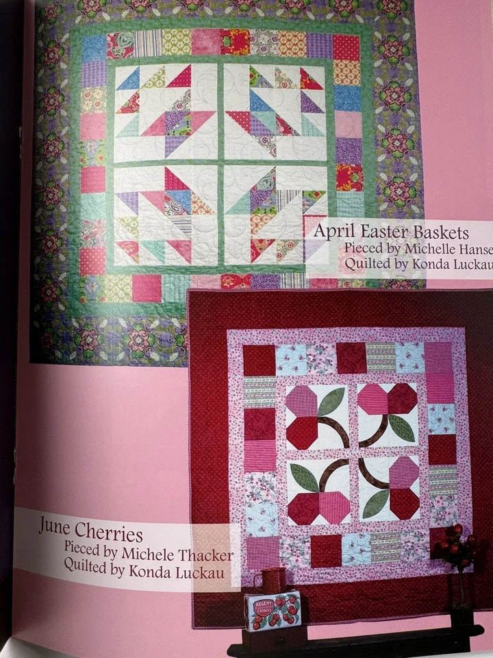 Simply Charming Seasons charm pack quilt pattern book - Image 4 of 4