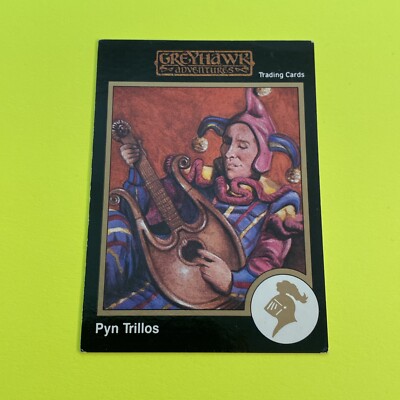 1992 TSR Advanced Dungeons & Dragons Greyhawk Adventures Gold Pyn Trillos 104
