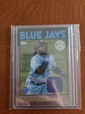 2021 Topps Series 1 Vladimir Guerrero Jr. 1986 Gold Jersey Relic /50