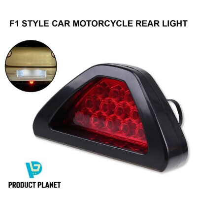 F1 Style Auto DRL LED Heck Heck Stop Nebel Bremse Blitz Strobe Licht Lampe Universal