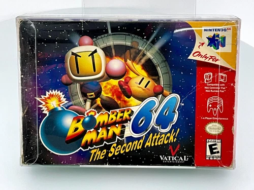 Bomberman 64: The Second Attack (Nintendo 64 N64) VIDEO GAME