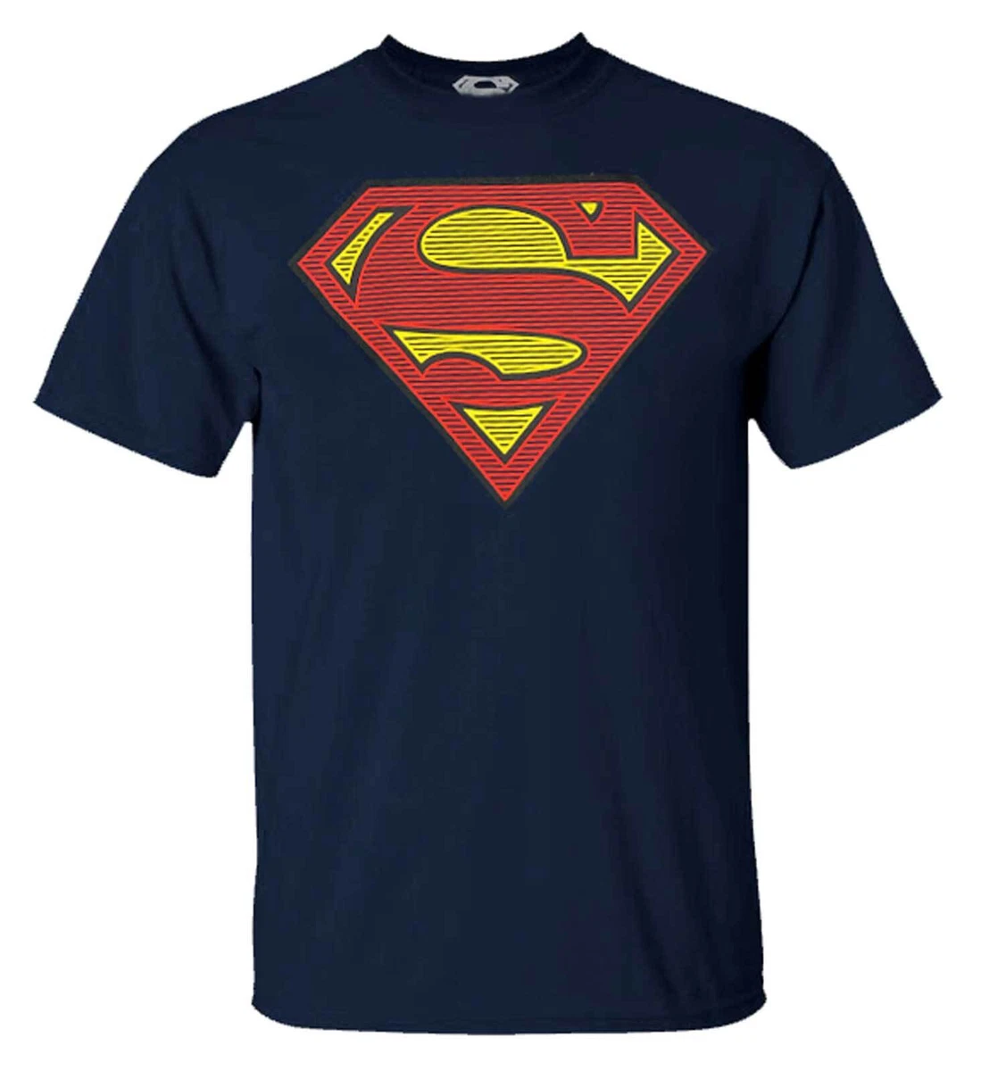 DC Comics Camiseta Con Logotipo De Superman Para Niñas 9-11 Años, Color Azul Rey, Azul Real