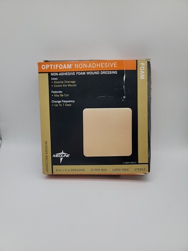 Optifoam Antihaft Schaumstoff Wundverband 6x6 10er Pack *beschädigte Box Msc1266ep