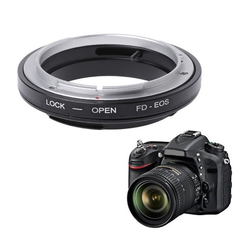 FD-EOS Tube Mount Adapter Ring For Canon FD Lens to EOS EF Camera Replacement - Picture 8 of 9