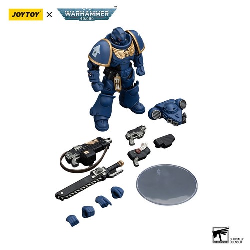 Figura de acción JOYTOY Warhammer 40k 1/18 Ultramarines Intercesores - Imagen 6 de 9