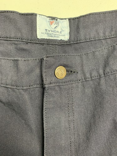 Tyndale Flame Fire Resistant Safety Work Wear Cargo Pants Blue 42x30 Welding NWT - Picture 18 of 19