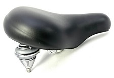 Selle Vélo Cruiser Noir à suspension et confortable