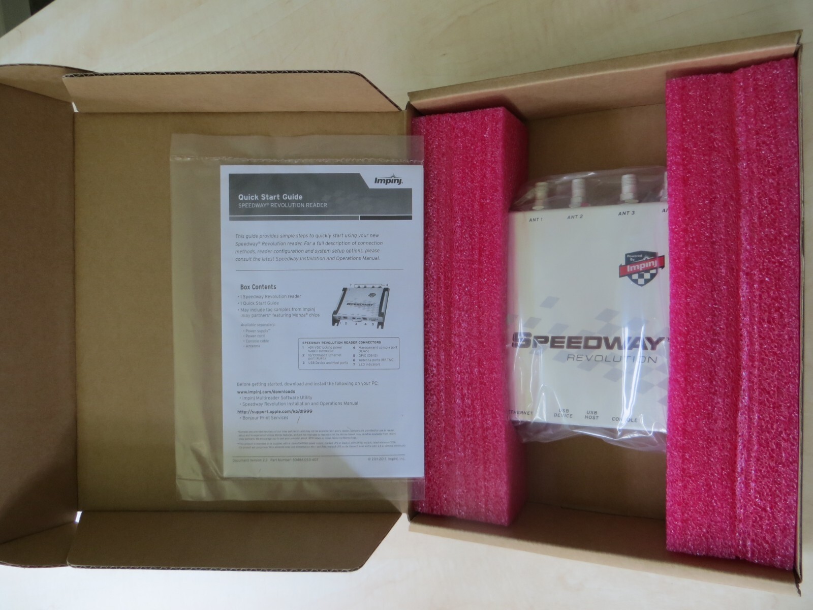 Impinj IPJ-REV-R420-EU12M1    (Speedway RFIDReader)