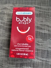 SodaStream Bubly drops Cherry Fruit Drops 1.36 oz 1 pk