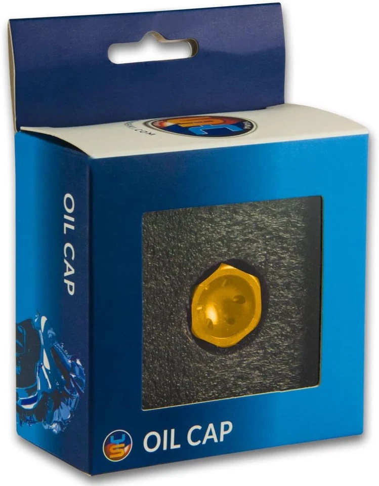 Tapa de llenado de aceite dorado todas las motocicletas Yamaha hechas en EE. UU. Billet aluminio nuevo Foto 2 de 2