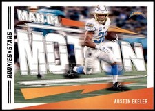 Austin Ekeler #MM-2 2023 Panini Rookies & Stars Man In Motion