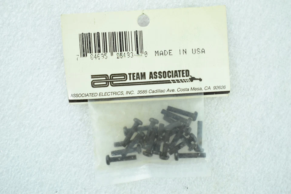 Team Associated M3 x 14mm Phillips Screws ASC25183 25183 Metric Hardware AE - Image 2 of 2