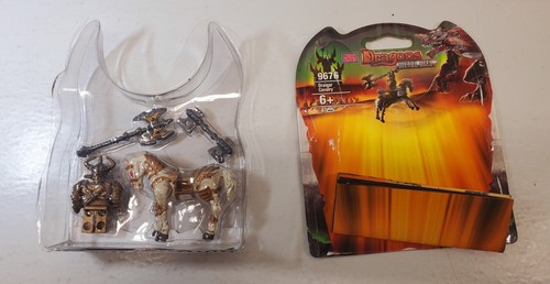 3 Rare Mega Bloks Dragons 9676,9688,9689 Fulcrum Temperkin Ramparts Victory Nor - Picture 5 of 9