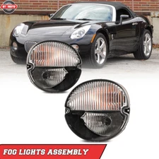 For 2004-2008 Pontiac Grand Prix 06-09 Solstice Clear Pair Fog Light Front Lamps