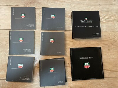 Tag Heuer Instructions manual choose your watch from the list