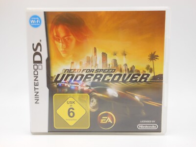 Need for Speed Undercover DS Anleitung OVP ab 6 Jahre