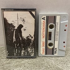 Notterossa / Rednight 1982 Italy Imp Cassette Electronic Lim/500 RARE No Booklet