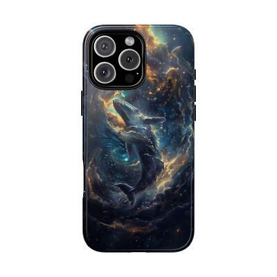 Phone Ink   Cosmic Nebula Humpback Whale   Case for iPhone, Galaxy, Pixel