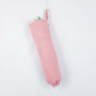 Pink White Polka Dot Print Plastic Bag Dispenser Holder Handmade NEW 49 x 44cm