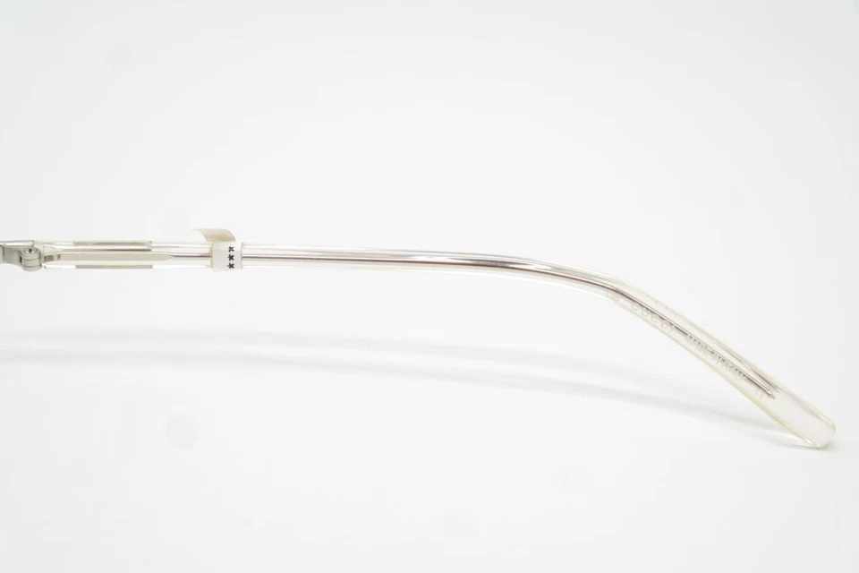 Gafas Gucci GG 1666/N Plata Transparente Ovaladas Montura Nuevas - Imagen 4 de 4