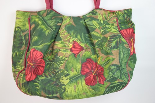 Paul Brent Coastal Life Tasche Handtasche 2 Henkel Schultertasche Hibiskus Perlen Pailletten - Bild 7 von 20