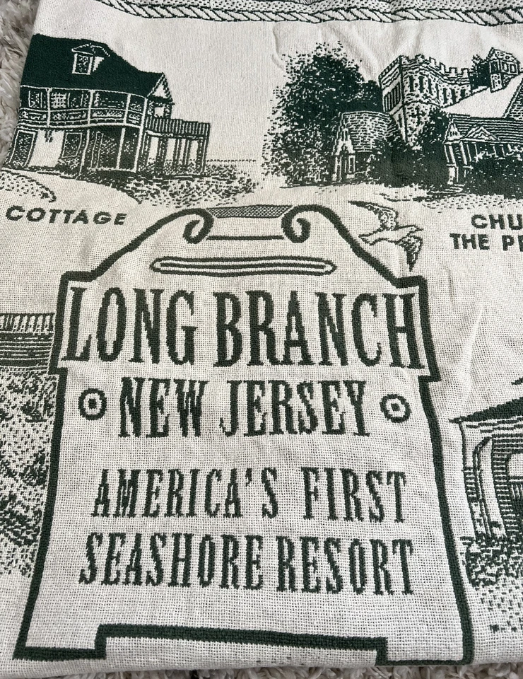 Tapeçaria de ramo longo Nova Jersey franja arremesso 66x48” sociedade histórica com 2 livros - Imagem 4 de 4