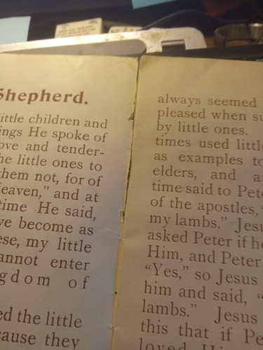 Father Tuck Scriptures The Good Shepard 1901 #3021 - Picture 6 of 6