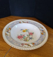 Johnson Brothers Round Serving Bowl Old English Pattern 8in