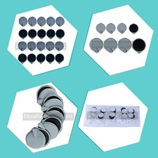 Round Rubber Reusable Replacement Electrode Pads For Microcurrent Slim Machine