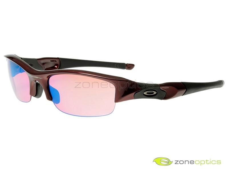 Oakley Flak Jacket Sunglasses 03-883J Metallic Red/G30